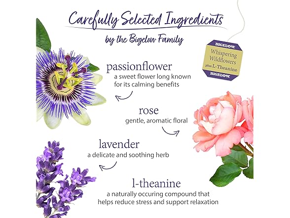 18CT Bigelow Tea Whispering Wildflowers