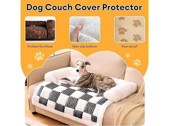 FUNNY FUZZY Pet Couch Covers