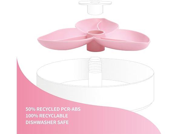 PetDreamHouse Spin Slow Feeder Bowl Insert for Dogs
