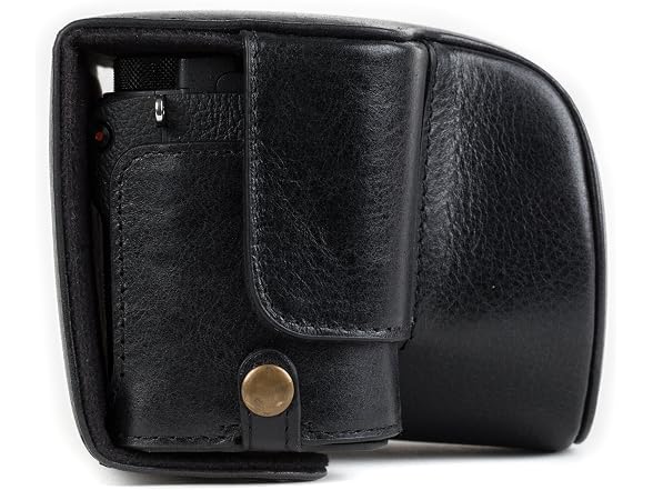 MegaGear Ever Ready Genuine Leather Camera Case and Strap