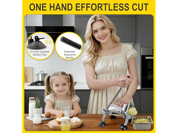 Stainless Steel Fry Cutter 1/2" & 3/8"