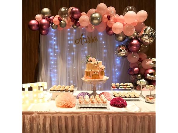 KICNIC Balloon Arch Strip Kit for Garland