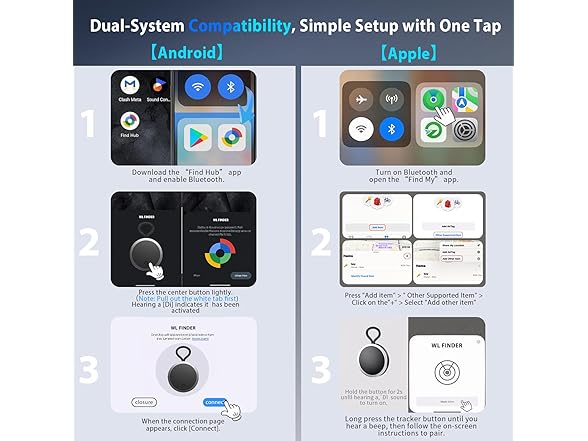 Bluewn Tracker Tags for Android or iOS