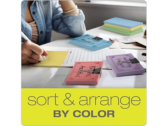 Oxford Blank Color Index Cards
