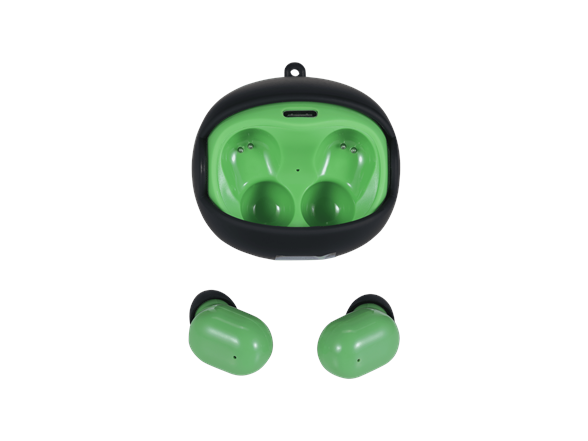 Grave Digger TWS Earbuds w/ Flip Case