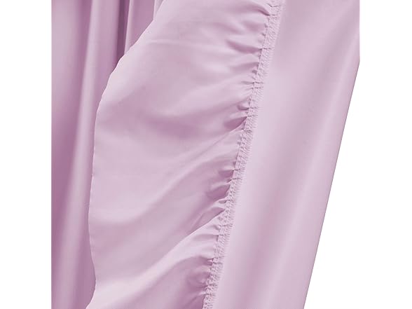 Lush Decor Reyna Ruffle Window Curtain Panel Set