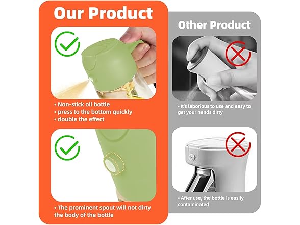 JAZZER Oil Dispenser Bottle