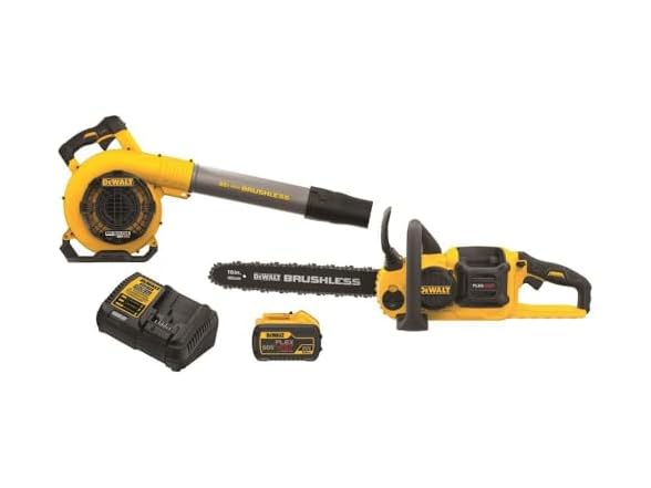 DEWALT DCKO667X1 Chainsaw & Leaf Blower Kit