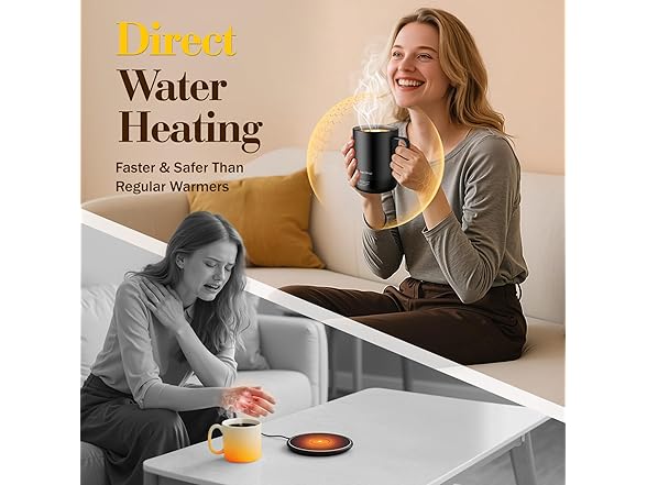 16oz Smart Coffee Mug Warme