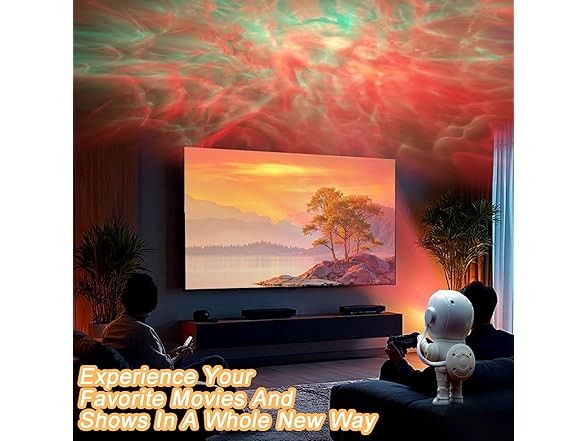 XIAOER Astronaut Galaxy Star LED Projector