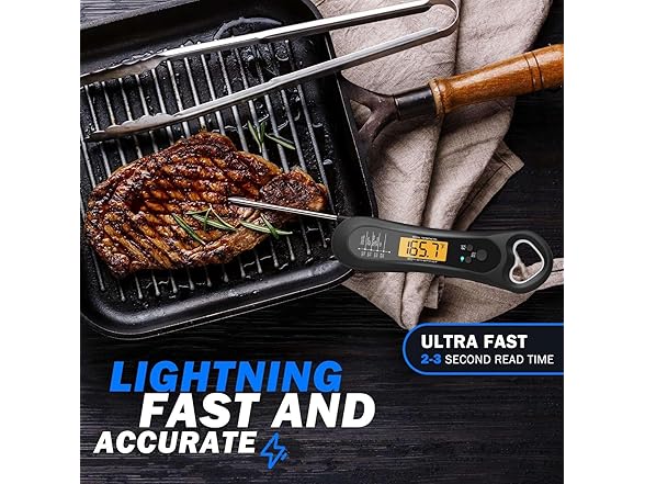 Biison Digital Meat Thermometer for Cooking