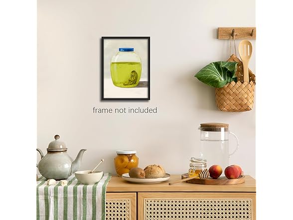 Funny Pickle Eclectic Canvas Wall Art