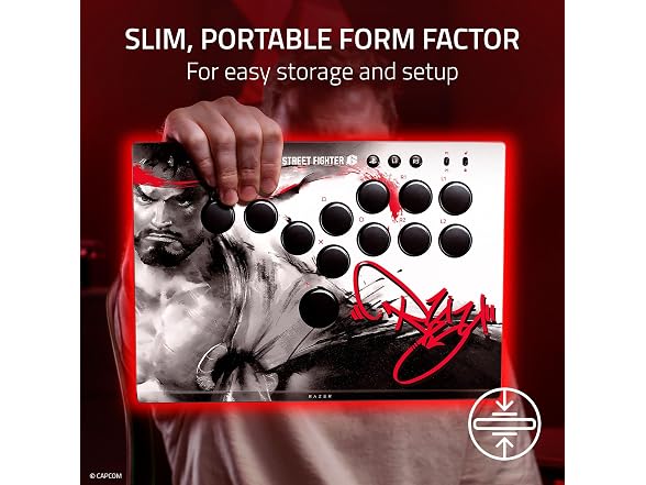 Razer Kitsune All-Button Optical Arcade Controller Ryu Edition - Gallery 4