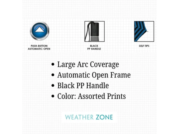4-Pack 39in Folding Umbrella