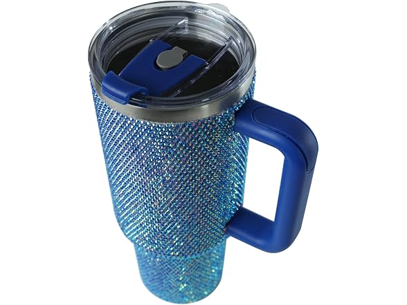 Sip+Sea Grenada 40oz Rhinestone-Encrusted Insulated Tumbler 