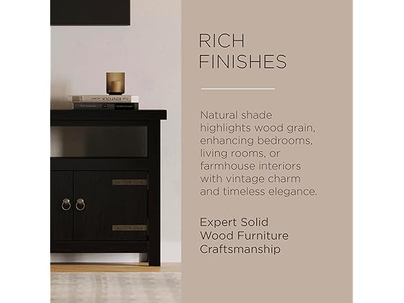 Luca Wooden Living Room TV Media Unit