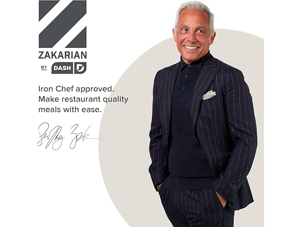 DASH Zakarian x Nonstick Cast Iron Skillet 