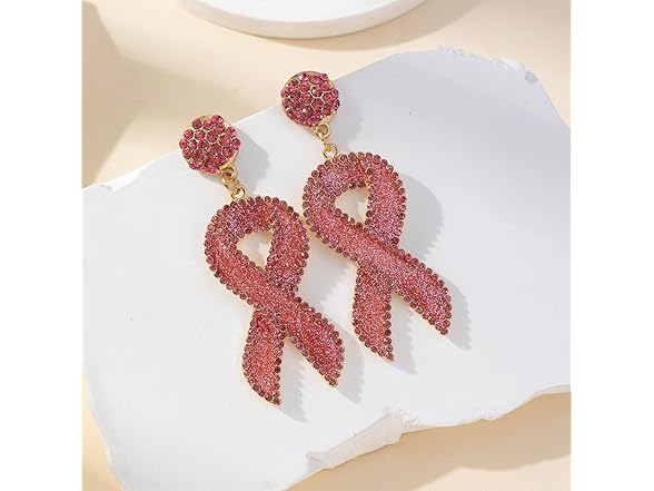 Breast Cancer Awareness Earrings