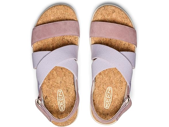 KEEN Women's Elle Criss Cross Wedge Sandal