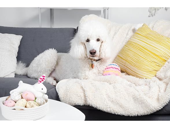 Midlee Easter Egg Plush Dog Toy