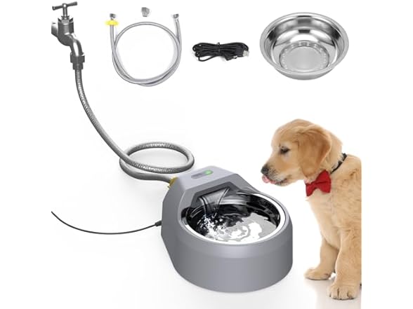 Dog Water Fountain Auto Filling