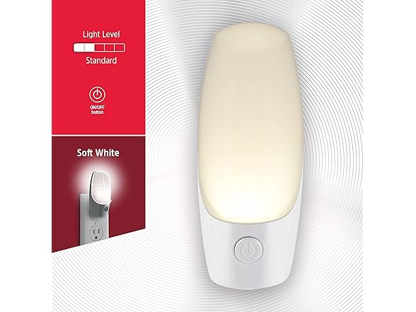 Energizer Manual On/Off LED Night Light 