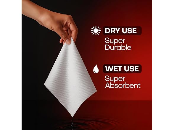 D2F Disposable Face Towels XL 8x8 Inch