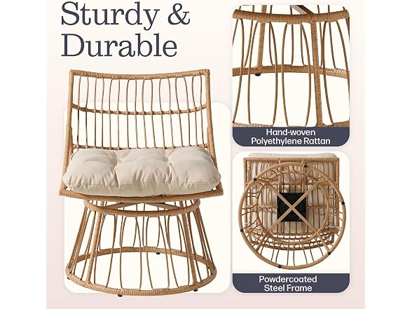 Alaterre Furniture Servana Outdoor Wicker Chair