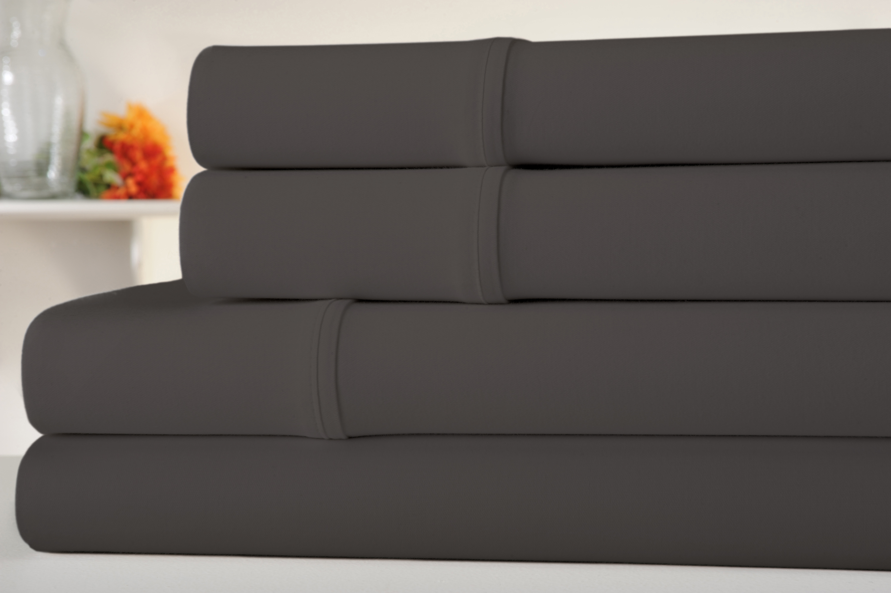 300TC Organic Cotton Percale Sheet Set - Gallery 6