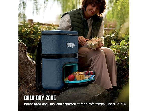 Ninja Ninja Backpack Cooler | FrostVault Go 24 Can