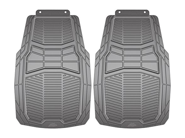 Armour All 79967 2 Piece Rubber Floor Mats