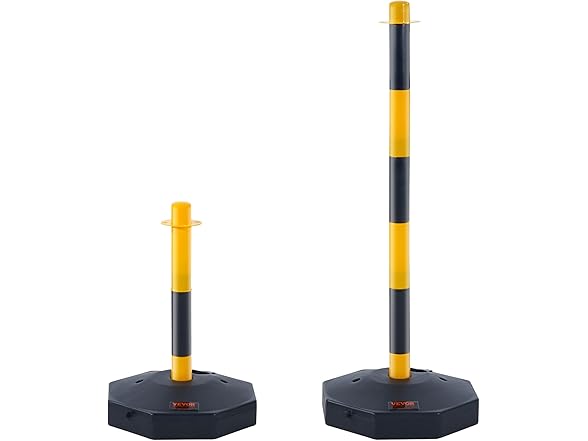 VEVOR Adjustable Traffic Delineator Post Cones