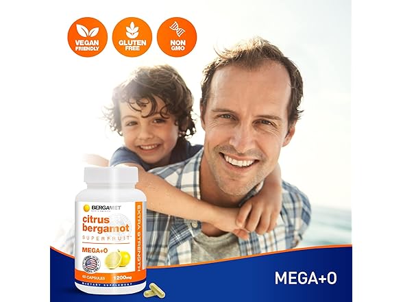 BergaMet Citrus Bergamot, 180ct