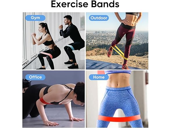 5 Fitness Resistance Bands