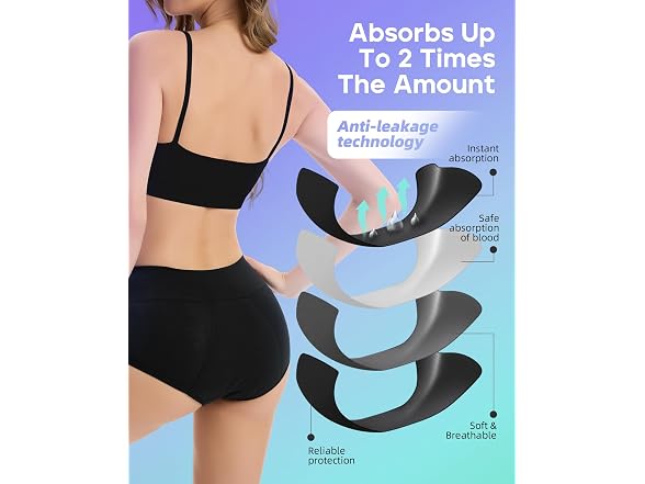 Period Underwear for Women Heavy Flow