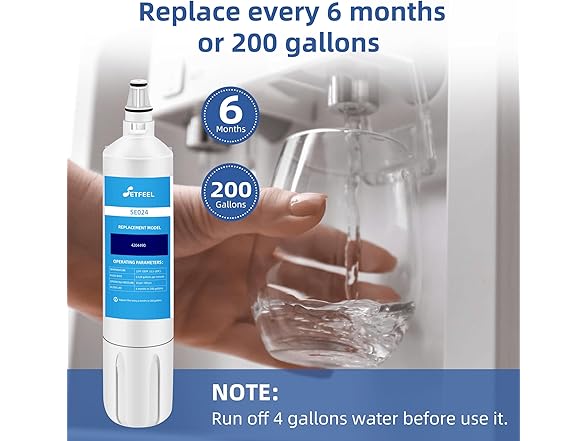 SETFEEL  F-1000 Water Filter Replacement