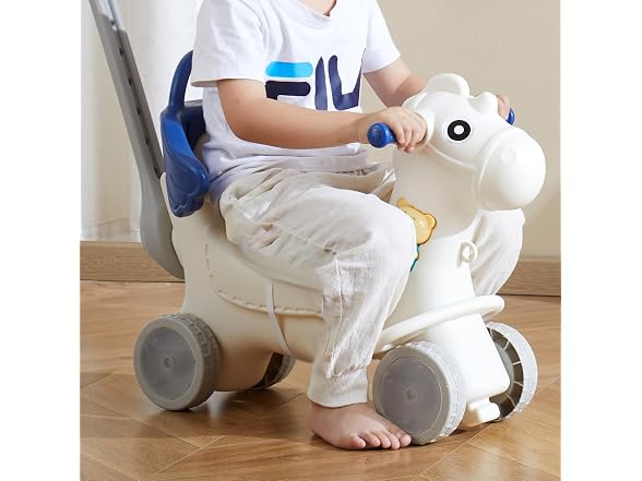 4 in 1 Rocking Horse for Toddlers 1-3