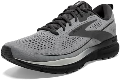 Brooks Trace 3 Men's Shoes Grey/Black/Ebony Size 7
