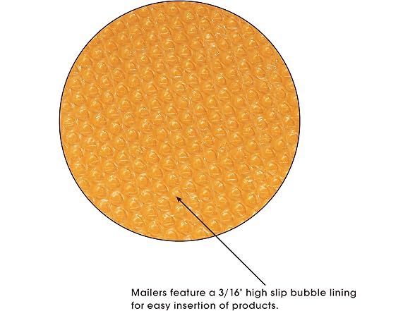 Aviditi Kraft Bubble Mailers #000 4"x8" 25pk