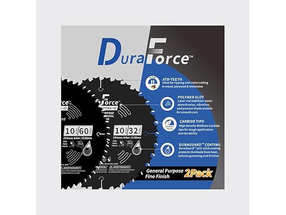 DuraForce DuraForce 10 Inch 32T & 60T ATB Circula