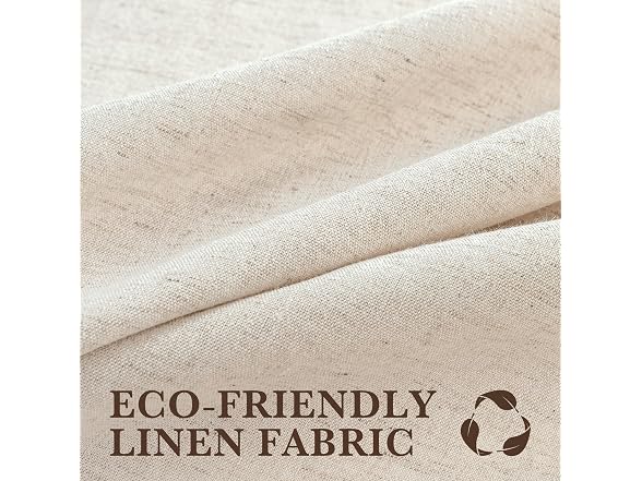 Seasonwood Linen Shower Curtain