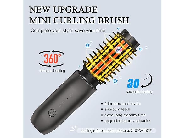 Dongxw Cordless Hot Brush