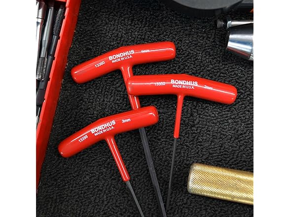 Bondhus 13389 Set of 8 Hex T-handles sizes 2-10mm