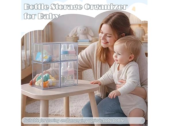 zebrater Baby Bottle Organizer