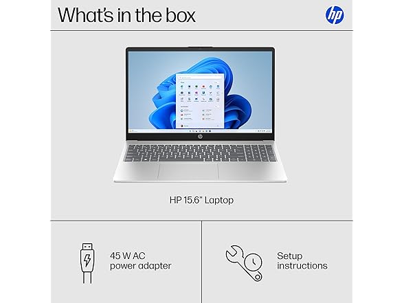 HP 15.6" FHD AMD Ryzen 3 7320U Laptop