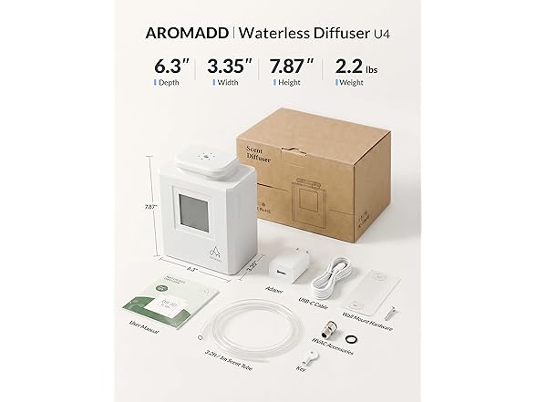 Aromadd HVAC Waterless Diffuser