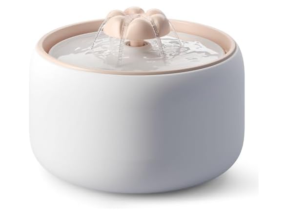 WOPET Premium Ceramic Cat Water Fountain