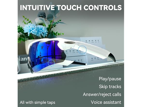 Zigtik Bluetooth Audio Sports Glasses