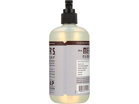 MRS. MEYER'S HAND SOAP,LIQ,LAVENDER