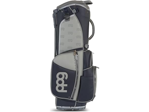 Pin Point Golf Triumph Leather Stand Bag